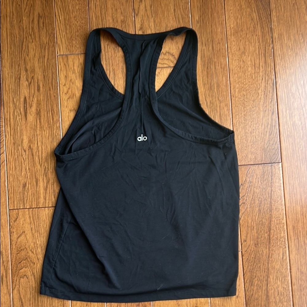 ALO Yoga Black Tank Top